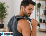 Многофункционален вибрационен масажор Xmed 6 в 1 с шест сменяеми приставки